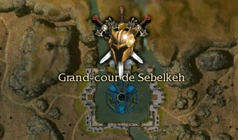 Carte de la quête : Grand-cour de Sebelkeh (Quête zaishen)