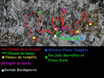 Carte générale - Passage de Borlis (Mission en mode coopératif)