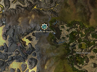 Carte générale - Grotte de basalte