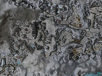Carte détaillée - Dôme de Glace