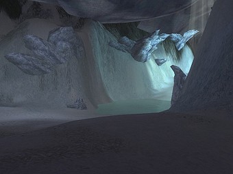 Caverne de glace de Lyssa