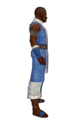 Armure de Kryte pour moine (Homme) - Bleu Droite.jpg