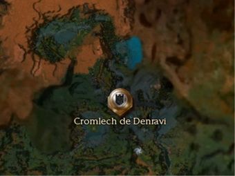Carte générale - Cromlech de Denravi
