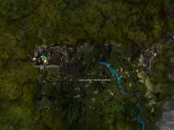 Carte générale - Grotte obscure
