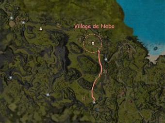 Carte générale - Village de Nebo