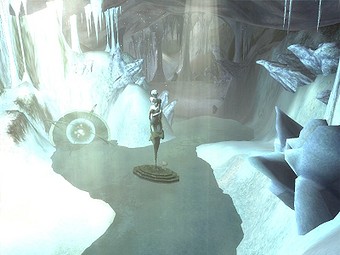 Caverne de glace de Lyssa