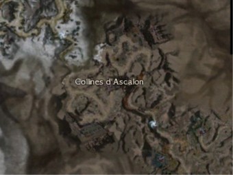 Carte générale - Collines d'Ascalon