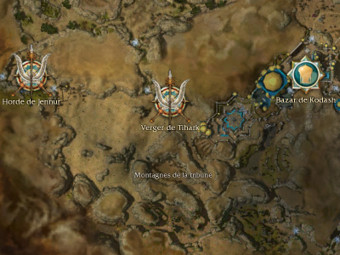 Carte générale - Verger de Tihark