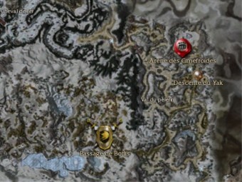 Carte générale - Val du pèlerin