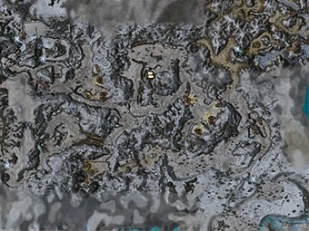 Carte détaillée - Forêt gelée