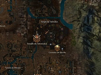 Carte générale - Temple de Tahnnakai