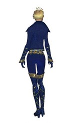 Armure de Kryte pour envoûteur (Femme) - Bleu Dos.jpg